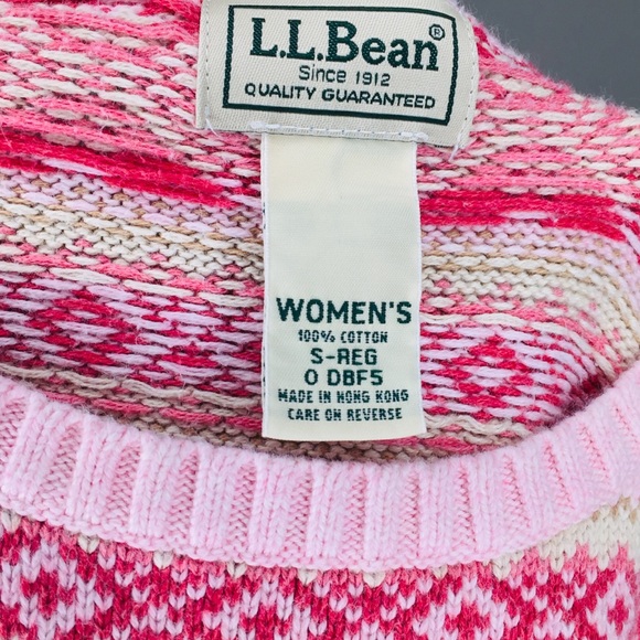 Vintage L.L bean knit sz Small - Picture 3 of 3